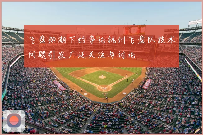 飞盘热潮下的争论杭州飞盘队技术问题引发广泛关注与讨论
