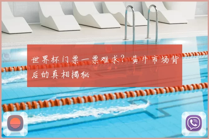 世界杯门票一票难求?黄牛市场背后的真相揭秘