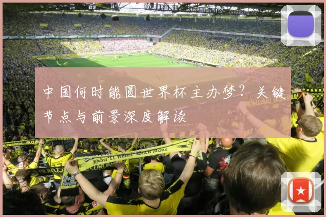 中国何时能圆世界杯主办梦?关键节点与前景深度解读