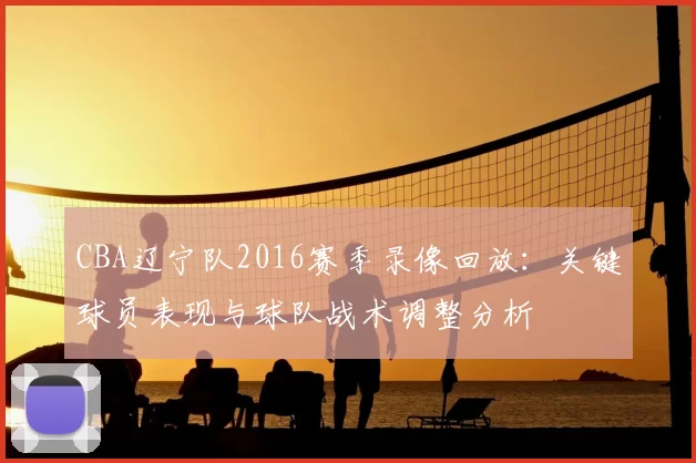 CBA辽宁队2016赛季录像回放:关键球员表现与球队战术调整分析